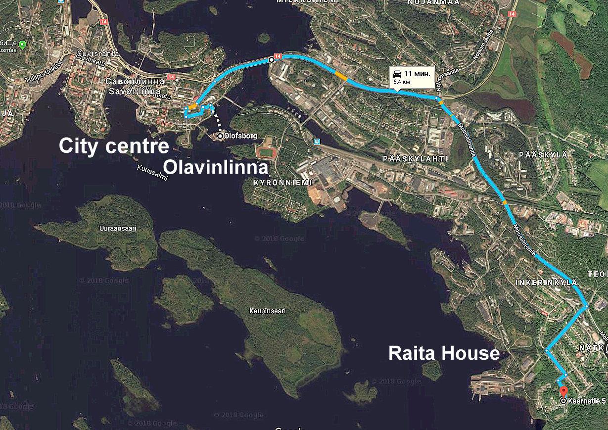 Raita House Aparthotel Savonlinna Exterior foto